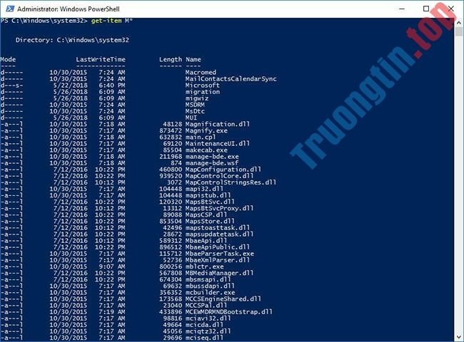 15 lệnh PowerShell cơ bản hữu ích dành cho Windows