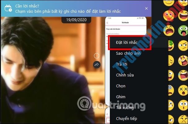 Đặt&nbsp;lời&nbsp;nhắc