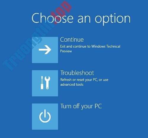 Trên&nbsp;cửa&nbsp;sổ&nbsp;tiếp&nbsp;theo&nbsp;click&nbsp;chọn&nbsp;Troubleshoot
