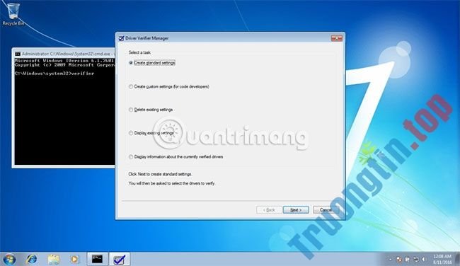 Chạy&nbsp;Driver&nbsp;Verifier