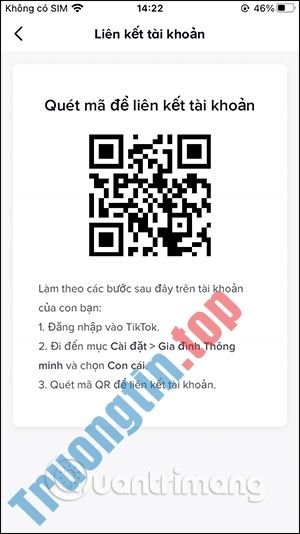 Cách kiểm soát nội dung TikTok của con trẻ 4 Mã QR