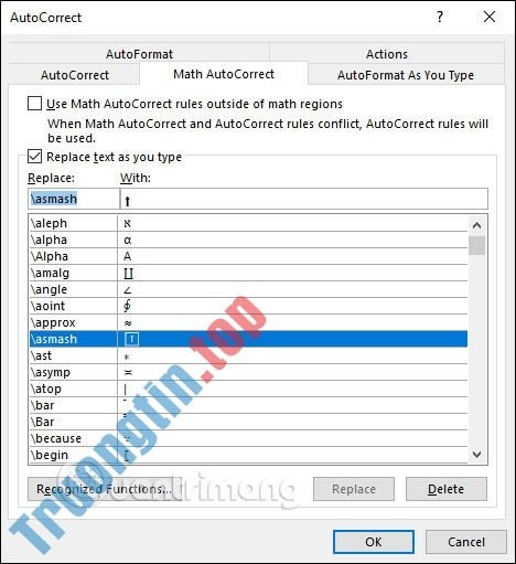 Bảng&nbsp;mã&nbsp;