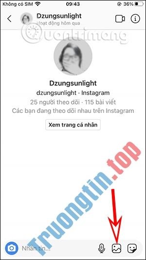 Chọn&nbsp;sticker&nbsp;gửi&nbsp;tin&nbsp;nhắn