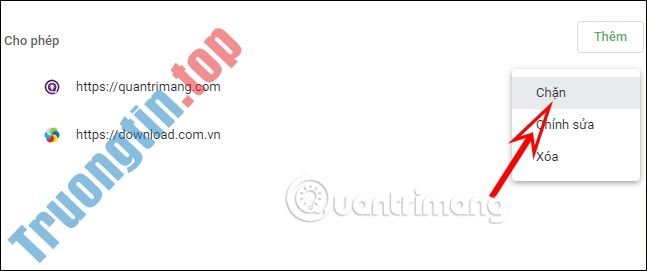 Chặn&nbsp;trang&nbsp;web&nbsp;