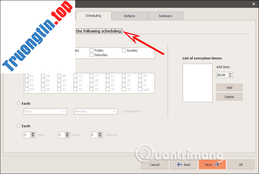 Lên&nbsp;lịch&nbsp;sao&nbsp;lưu