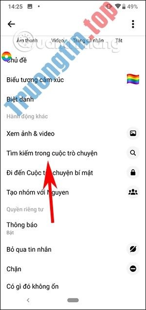 Tìm&nbsp;kiếm&nbsp;tin&nbsp;nhắn&nbsp;