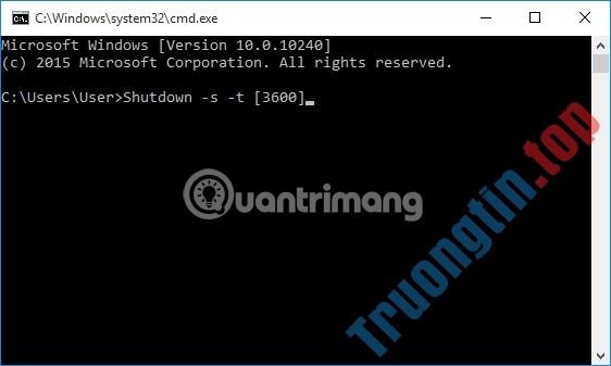 Lệnh&nbsp;Shutdown