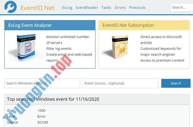 Cách khắc phục sự cố Windows bằng nhật ký Event Viewer 9 EventID.Net cung cấp thông tin về sự kiện, nguyên nhân và gợi ý giải pháp khắc phục