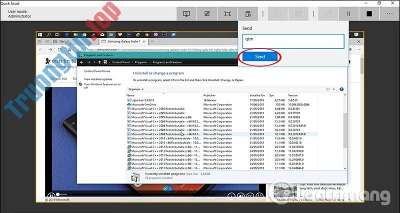 Gửi&nbsp;tin&nbsp;nhắn
