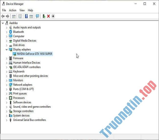 Cách khôi phục (rollback) driver Nvidia trong Windows 10