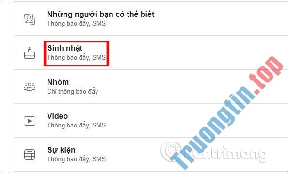 Điều&nbsp;chỉnh&nbsp;lại&nbsp;thông&nbsp;báo&nbsp;Sinh&nbsp;nhật