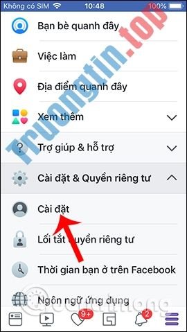 Cài&nbsp;đặt&nbsp;Facebook