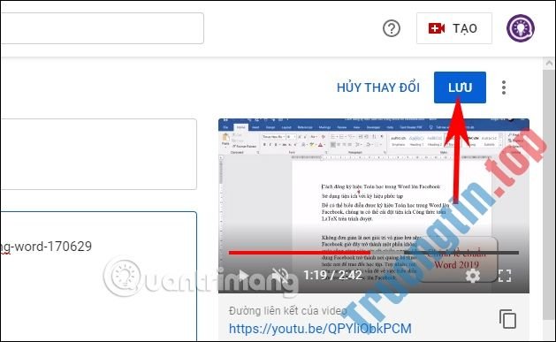 Lưu&nbsp;tiến&nbsp;trình&nbsp;