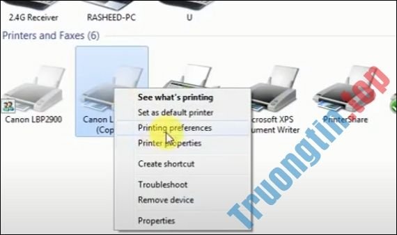Thiết&nbsp;lập&nbsp;máy&nbsp;in