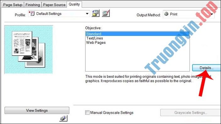 Chỉnh&nbsp;máy&nbsp;in&nbsp;