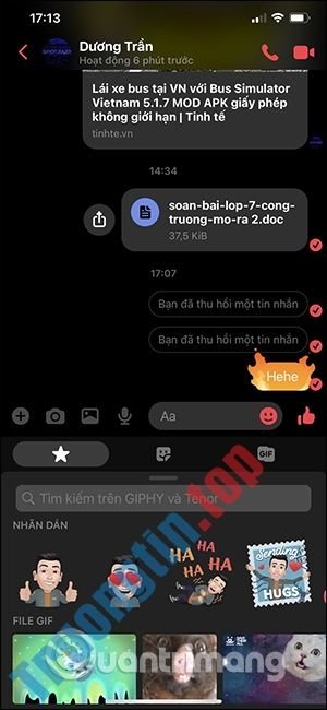 Tin&nbsp;nhắn&nbsp;rực&nbsp;lửa