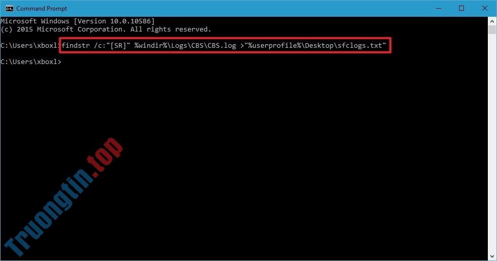 Nhập&nbsp;lệnh&nbsp;vào&nbsp;Command&nbsp;Prompt