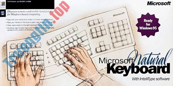 Natural&nbsp;Keyboard&nbsp;của&nbsp;Microsoft&nbsp;