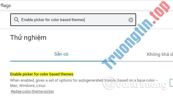 Kích&nbsp;hoạt&nbsp;flag&nbsp;