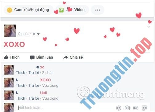 Tạo&nbsp;hiệu&nbsp;ứng&nbsp;trái&nbsp;tim