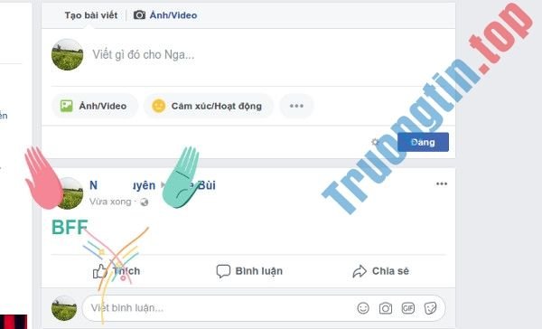 Thể&nbsp;hiện&nbsp;tình&nbsp;cảm&nbsp;thân&nbsp;thiết&nbsp;với&nbsp;bạn&nbsp;bè&nbsp;với&nbsp;BFF