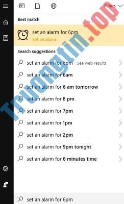 set&nbsp;an&nbsp;alarm&nbsp;for&nbsp;6pm