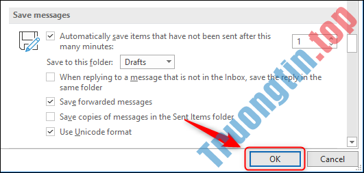 &nbsp;Cách&nbsp;thiết&nbsp;lập&nbsp;không&nbsp;lưu&nbsp;email&nbsp;đã&nbsp;gửi&nbsp;trong&nbsp;Microsoft&nbsp;Outlook&nbsp;