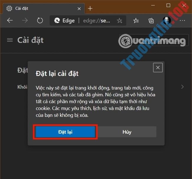  Cách khắc phục lỗi trình duyệt Microsoft Edge bị treo hoặc không hoạt động 