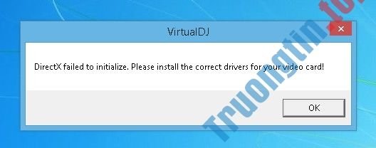 Cách khắc phục lỗi DirectX failed to initialize trên Windows 10