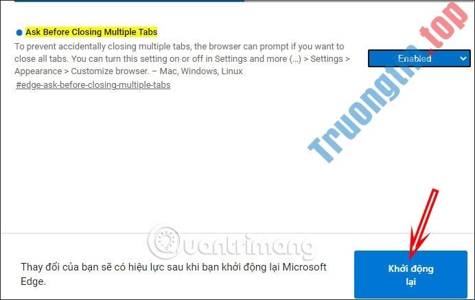 &nbsp;Cách&nbsp;bật&nbsp;lời&nbsp;nhắc&nbsp;tắt&nbsp;nhiều&nbsp;tab&nbsp;trên&nbsp;Microsoft&nbsp;Edge&nbsp;