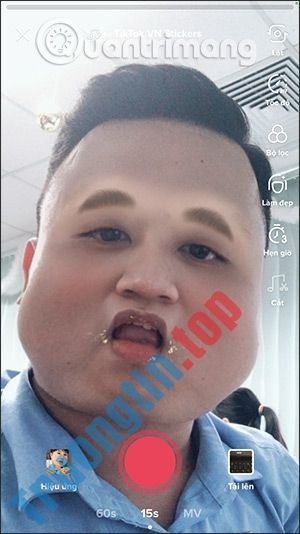 Cách quay video Tiktok hiệu ứng ăn nữa ăn mãi