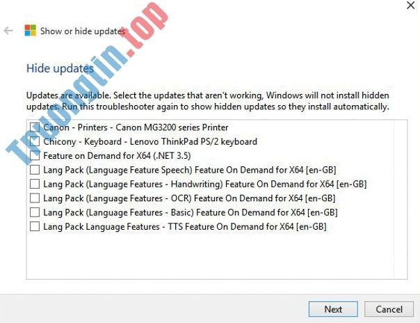 Cách tắt Windows Update trên Windows 10