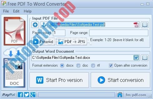 PDF To Word Converter Free 3.5