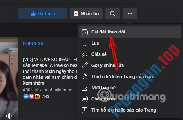 Cách&nbsp;tắt&nbsp;thông&nbsp;báo&nbsp;Fanpage&nbsp;Facebook