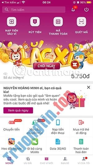 Cách&nbsp;lắc&nbsp;Momo&nbsp;tết&nbsp;và&nbsp;quy&nbsp;đổi&nbsp;phần&nbsp;thưởng