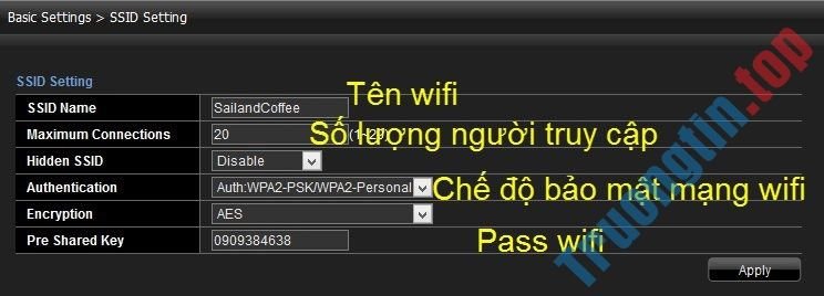 Cách đổi mật khẩu Wifi, đổi pass wifi VNPT, FPT, Tenda, TP-Link, Viettel trên máy tính, điện thoại