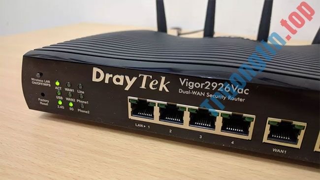 Đánh giá DrayTek Vigor 2926: Router doanh nghiệp linh hoạt với các tính năng VPN tuyệt vời 1 Đánh giá DrayTek Vigor 2926: Router doanh nghiệp linh hoạt với các tính năng VPN tuyệt vời