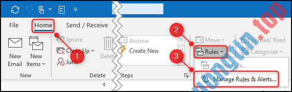 Cách&nbsp;thay&nbsp;đổi&nbsp;thư&nbsp;mục&nbsp;lưu&nbsp;trữ&nbsp;email&nbsp;mặc&nbsp;định&nbsp;trong&nbsp;Outlook&nbsp;desktop