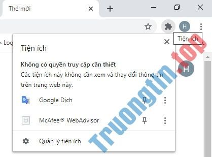 Cách&nbsp;bật&nbsp;tiện&nbsp;ích&nbsp;mở&nbsp;rộng&nbsp;trong&nbsp;chế&nbsp;độ&nbsp;ẩn&nbsp;danh&nbsp;của&nbsp;Google&nbsp;Chrome