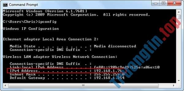 Hướng&nbsp;dẫn&nbsp;cách&nbsp;xác&nbsp;định&nbsp;địa&nbsp;chỉ&nbsp;IP&nbsp;trên&nbsp;máy&nbsp;tính