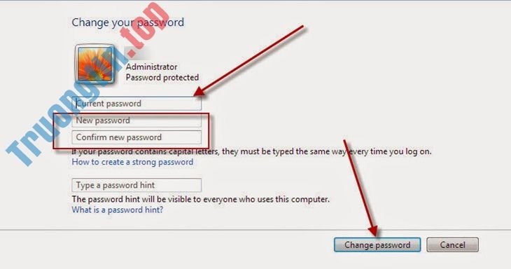 Cách cài đặt mật khẩu cho máy tính Windows 7, 8, 10 đơn giản nhất