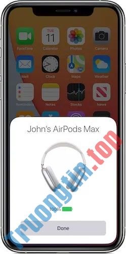 Cách kiểm tra thời lượng pin của Airpods