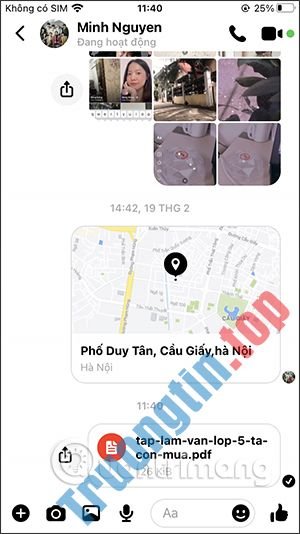 Cách&nbsp;gửi&nbsp;file&nbsp;qua&nbsp;Facebook&nbsp;Messenger