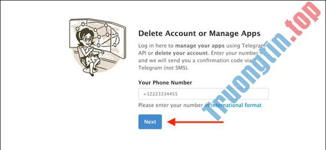 Cách&nbsp;xóa&nbsp;tài&nbsp;khoản&nbsp;Telegram