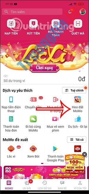 Đáp&nbsp;án&nbsp;Heo&nbsp;đi&nbsp;thi&nbsp;MoMo&nbsp;hôm&nbsp;nay