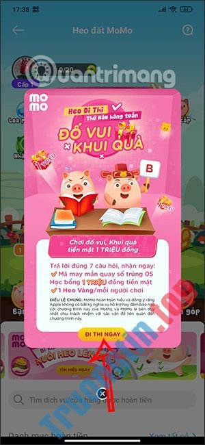 Đáp&nbsp;án&nbsp;Heo&nbsp;đi&nbsp;thi&nbsp;MoMo&nbsp;hôm&nbsp;nay