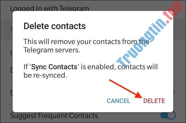 Cách&nbsp;sử&nbsp;dụng&nbsp;Telegram&nbsp;mà&nbsp;không&nbsp;cần&nbsp;chia&nbsp;sẻ&nbsp;danh&nbsp;bạ