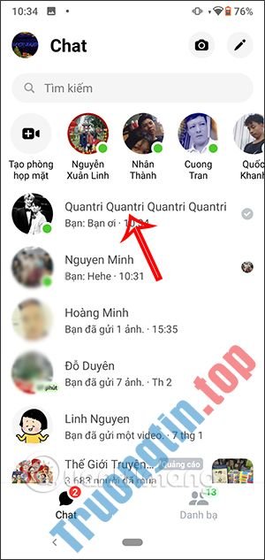 Cách&nbsp;bỏ&nbsp;lưu&nbsp;trữ&nbsp;tin&nbsp;nhắn&nbsp;Messenger