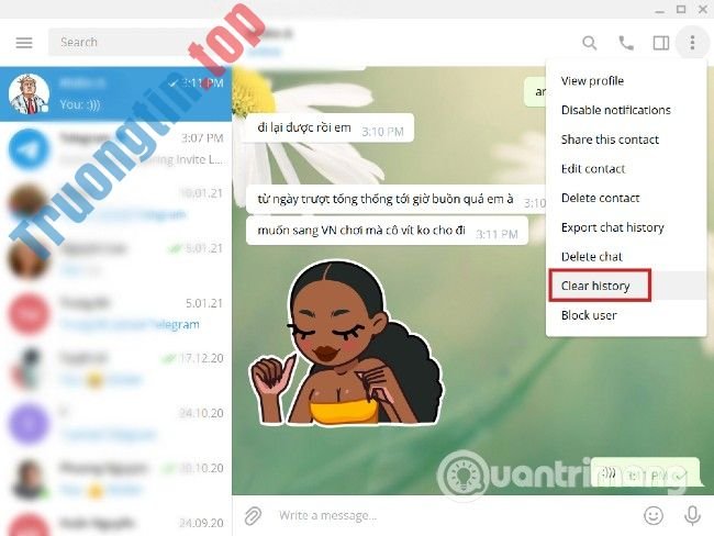 Cách&nbsp;cài&nbsp;Telegram&nbsp;trên&nbsp;Windows&nbsp;10&nbsp;tự&nbsp;động&nbsp;xóa&nbsp;tin&nbsp;nhắn