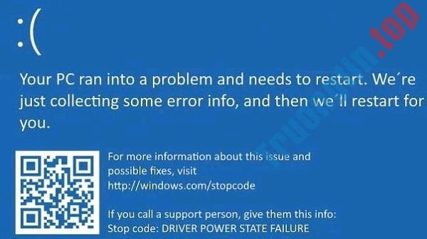Hướng dẫn sửa lỗi Driver Power State Failure trên Windows 10 1 Hướng dẫn sửa lỗi Driver Power State Failure trên Windows 10